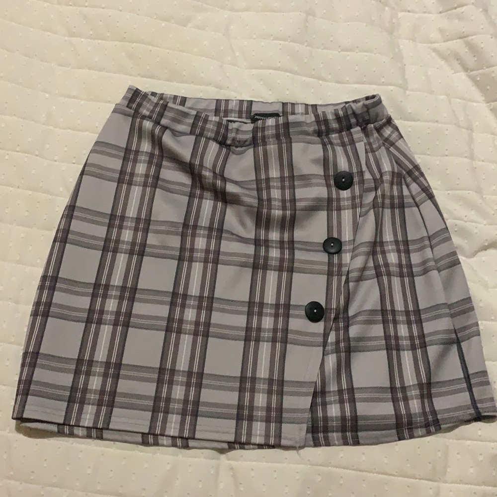 Plaid Skirt